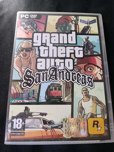 Gta san andreas ita dvd - andreas, pc