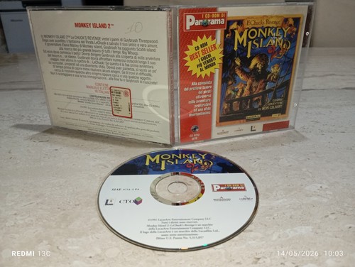 Monkey island cd rom - monkey,